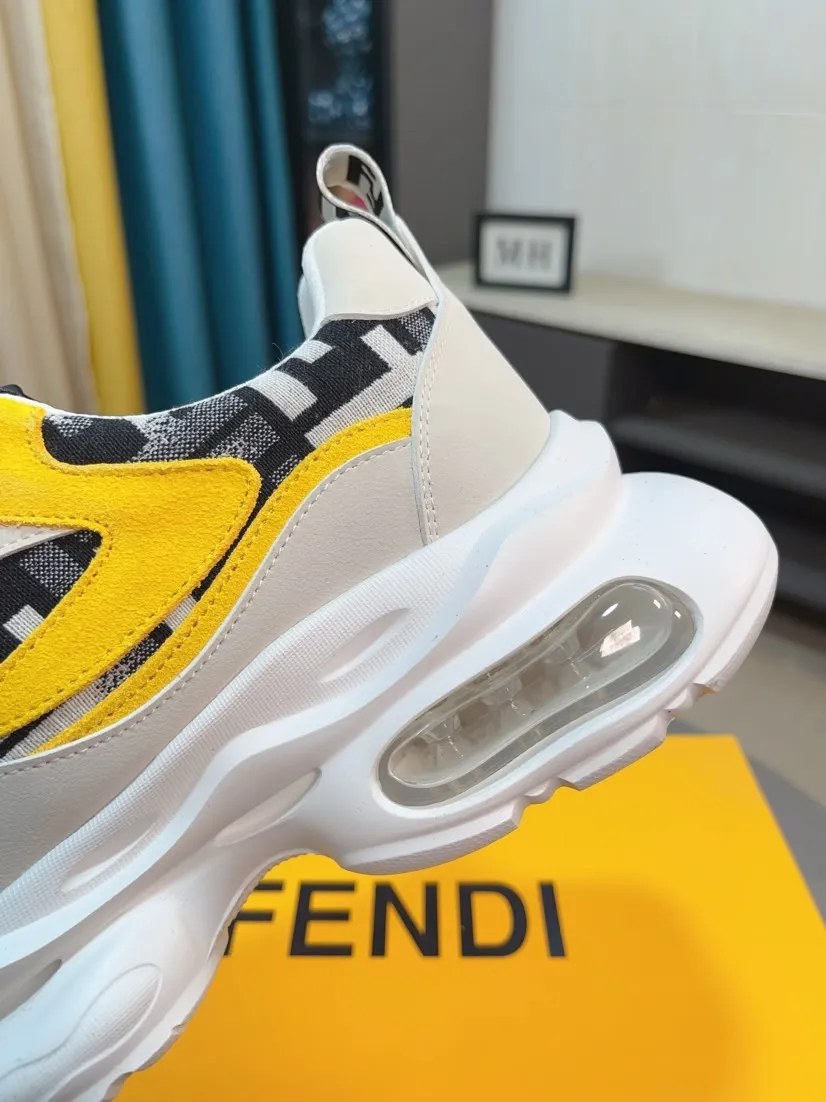 Men's shoes 💰438🌹🌹【fendi Fendi】: 🔝High-end brand of men's shoes: high-top series: official website 1:1 latest masterpiece: the upper is made of brand fabric with imported cowhide technology, ➕🐑made in sheepskin👍, making walking more convenient and comfortable, a stunning work, compared with the official quality, the beautiful 1:1 replica [color]! Create a fashionable personality to set off your uniqueness! A must-have for trendy men! 🔥Size: 38-44.